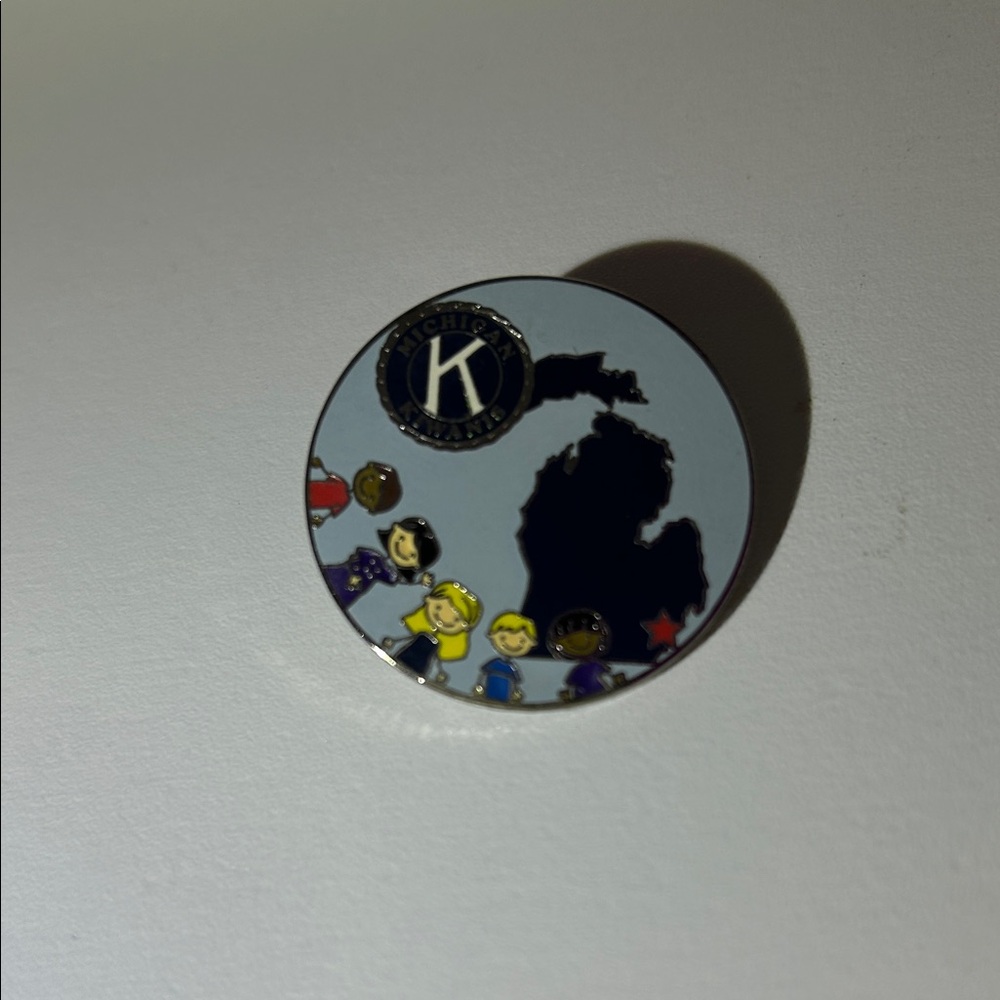 Michigan Kiwanis Metal Pin